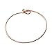 SENFAI Personally Simple Knot Open Bangles Bracelet Tie the Knot Bridesmaid Gift Cuff Bracelet (rose gold plated)