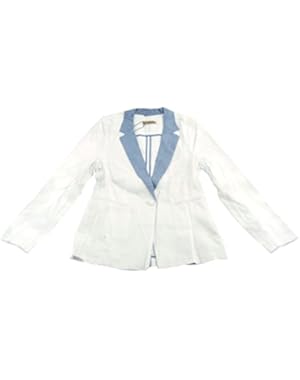 7 For All Mankind Women's Contrast Blazer