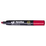 FabricMate Chisel Tip Fabric Marker, Crimson