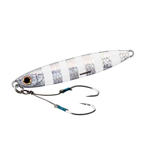 シマノ(SHIMANO) メタルジグ ショアジギング コルトスナイパー アオモノキャッチャー 42g JW-242S 008 キョウリンゼブラ