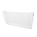 Deflecto Unbreakable DocuPocket, Wall File Organizer, Letter Size, Clear, Single Pocket, 14.5