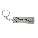 Portal 2 Aperture 80s Logo Key Chain