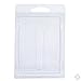 Clamshell Blister Packaging for .5ml & 1ml oil cartridges (pack of 50) NO CARTRIDGE - PACKAGING ONLY - 58 cents each