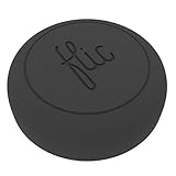 Flic -The Wireless Smart Button, Black - The World's Smartest Button - Control Your Smart Home Devices, apps and Services with The Push of a Button