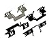 Carlson Quality Brake Parts P1194 Brake Pad Installation Kit