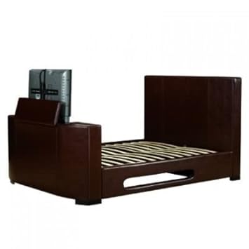 Palermo Tv Bed Frame Size Super King 6 Colour Brown Amazon