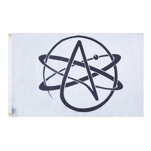 AZ FLAG Atheist Flag 150x90 cm Atheism 100D Polyester 2 Grommets