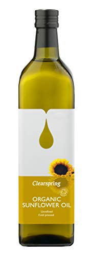 Clearspring Organic Sunflower Oil 1 Litre (Pack of 6