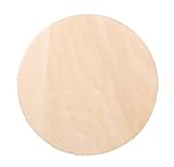 Darice 9133-76 Unfinished Wood Round Circle Cutout, 3-Inch