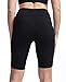TYUIO Women High Waist Yoga Shorts Side Pocket Gym Workout Running Biker Shorts