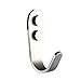 Ulifestar Bathroom Towel Hooks,Heavy Duty Wall Mounted Hooks, Stainless Steel Utility Hooks for Bath Towels Robes Coats Clothes Keys Organizer,8 Pack
