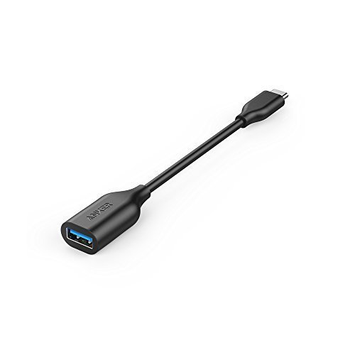 Anker USB-C to USB3.1 Adapter, USB-C Male to USB-A Female, Uses USB OTG Technology, Compatible with Samsung Galaxy Note 8, S8 S8+ S9, iPad Pro 2018, Nexus 6P 5X, LG V20 G5 and More