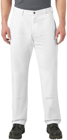 Amazon.com: Dickies Double Knee Painter's Pants White: Clothing