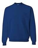 Jerzees mens 8 oz. 50/50 NuBlend Fleece Crew(562)-ROYAL-M