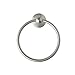 Dreamslink Round Collection Wall Mounted Towel Ring Brush Nickel