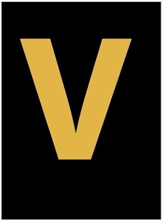 Download Nmc Hil15v Yellow On Black Letter V Vinyl Pack Of 150 Pcs Amazon Com Industrial Scientific Yellowimages Mockups