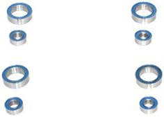 Advantage Racing Products Wheel Ball Bearing Set (8) for Traxxas 1/16 Slash 4x4 E-Revo Summit Hub Carrier Axle