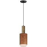 Maxim Lighting 10092WWDTN Scout - 9W 1 LED Pendant-18.5 Inches Tall and 6.75 Inches Wide, Installation: Traditional