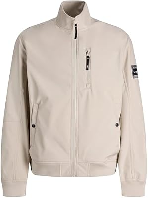 Jjeparker Softshell Bomber Sn, Moonbeam, M