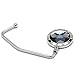 Tapp Collections Silver Grey Bling Crystal Purse Hanger