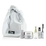 Christian Dior Travel Set: Capture Totale Cream 15ml + Dreamskin 7ml + J'Adore EDP 5ml + Mascara 4ml + Bag - 4pcs+1bag