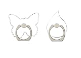Butterfly Transparent Cell Phone Ring Holder