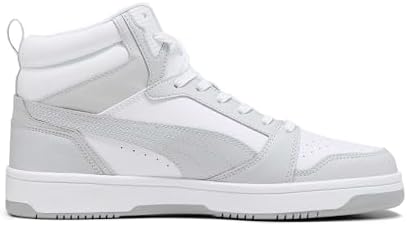 Rebound V6, Scarpe da ginnastica Unisex - Adulto, White Ash Gray, 42 EU