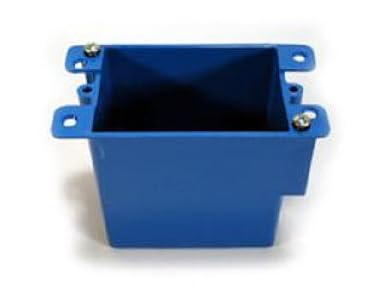 Single Gang PVC antiguo trabajo caja electrica: Amazon.es: Amazon.es