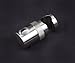 7 Brushed Nickel Rain Shower System with Valve and Trim