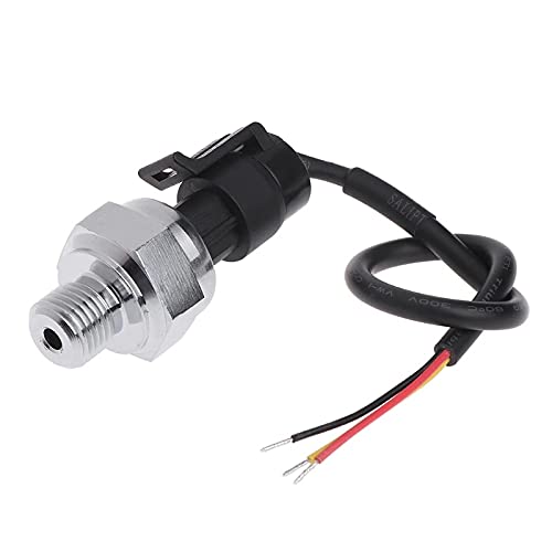 TECNOIOT 1pc pressure sensor transmitter DC 5V G1 / 4 1.2 MPa pressure sensor 174 PSI