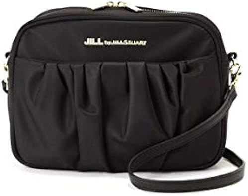 Amazon ジルバイジルスチュアート Jill By Jillstuart タックナイロンポシェット ブラック Fr レディースバッグ 財布