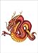 Large Dragon Ink Temporary Tattoos for Party Favor/Party Activity - 30 Sheets - Series 3