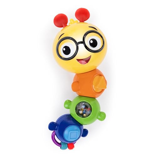 Baby Einstein Twist-a-Pal Cal Sensory Toy, with Music and Bead Chaser, Ages 6 M…