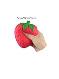 SANNYSIS Release Stress Strawberry Cream Scented Slow Rising Toy Cell Phone Charms Pendant Strap Small