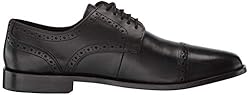 Nunn Bush Men's Norcross Cap Toe Oxford, Black, 8.5