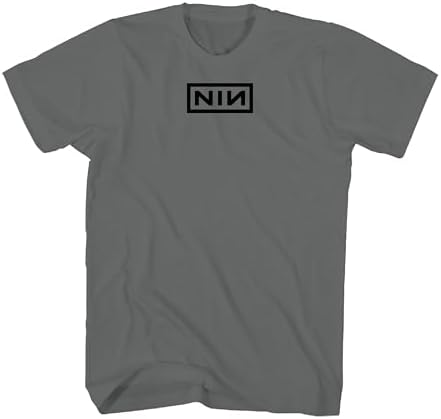 Amazon.com: Men's Nine Inch Nails Icon & Logo T-Shirt Small