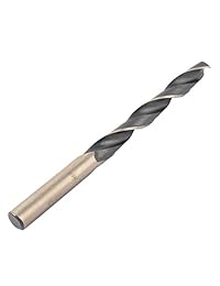 Uxcell Woodworking 9,7 mm de diámetro vástago recto HSS Twist Drill Bit Eléctrico Sustitución Parte