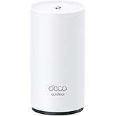 TP-Link Deco X20-OUTDOOR AX1800 Dual-Band Wi-Fi 6 Outdoor Mesh WiFi Extender Unit | Up to 2,200 sq.ft| 2 Gigabit PoE+ Ports,