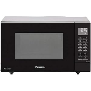 Panasonic PA0056 NN-CT56JBBPQ Slimline Combination Microwave Oven, Black, 18/10 Steel, 1300 W, 27 liters