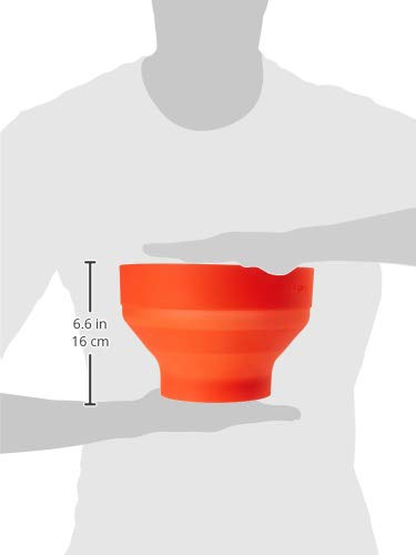 Lekue 0200227R10M050 Microwave Popcorn Popper, XX-Large, Red