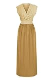 G2 Chic Women's Paradise Printed Patterned Holiday Casual Floral Maxi Dress