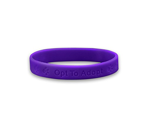 Opt to Adopt Silicone Bracelet - Adult Size (Retail)