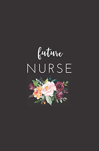 Future Nurse: Small Blank Lined Notebook for