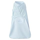 Halo Swaddlesure Adjustable Swaddling Pouch, Blue, Small