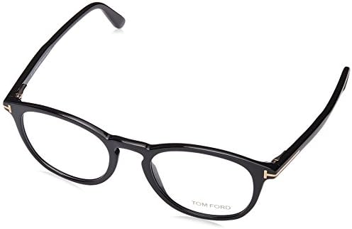 Amazon.com: Tom Ford Oval Eyeglasses TF5401 020 Transparent Gray