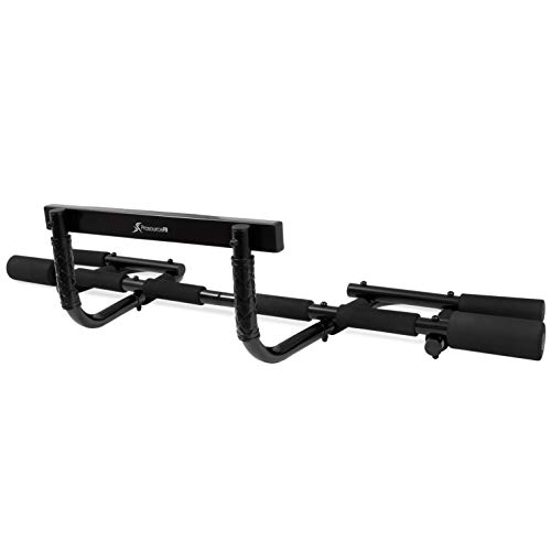 ProsourceFit Fit MultiGrip ChinUp/PullUp Bar, Heavy Duty Doorway