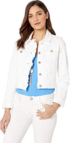 lilly pulitzer white denim jacket