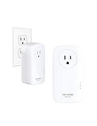 TP Link AV2000 Mbps Powerline Ethernet Adapter   Gigabit Port, Ethernet Over Power, Plug&Play, Power Saving, MU MIMO, Noise Filtering(TL PA9020P KIT) (Reacondicionado certificado)
