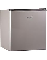 BLACK+DECKER BCRK17B Compact Refrigerator Energy Star Single Door Mini Fridge with Freezer, 1.7 Cubic Ft.