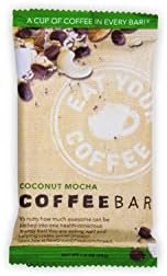 Eat Your Coffee Energy Bar, Coconut Mocha, Organic, Vegan, Gluten Free, 1 Count